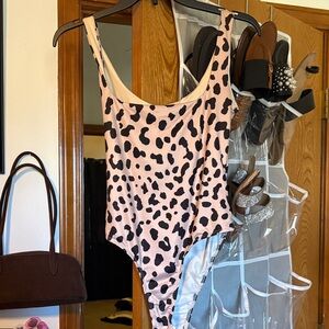 Princess Polly Leopard Print Bodysuit